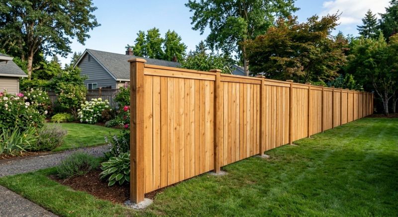 Treated Fence Installation in Pearland, TX