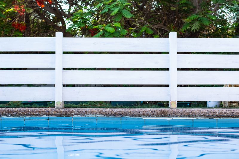 Wooden Pool Fencing