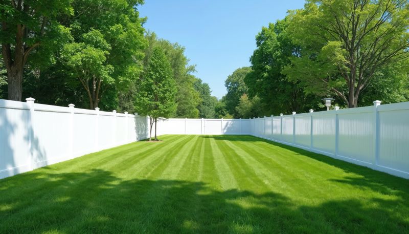 Vinyl Fence Replacement in Pearland, TX
