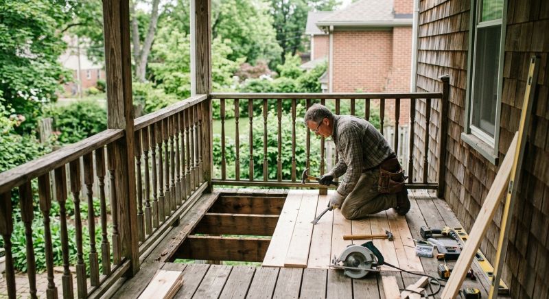 Wood Balcony Repair in Seattle, WA